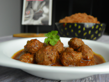 Boulettes de porc aux cacahuetes