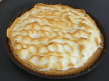 Tarte au citron meringuée douce et acide