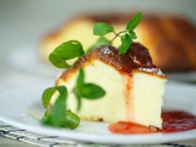 Gâteau de semoule au caramel