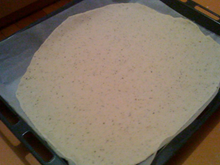 Pâte à pizza aux herbes