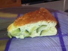 Omelette soufflée aux courgettes