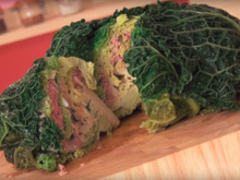 Chou farci à la viande