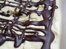 Glace au café façon stracciatella