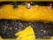 Bûche à la mangue