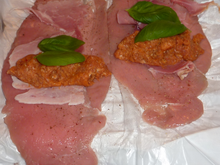 Roulade de veau à ma façon.