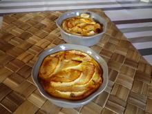 Gratins de pomme à la vanille
