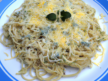 Spaghettis au roquefort
