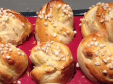 Brioche sucrée à la fleur d'oranger