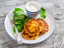 Galettes de patates douces façon rosti