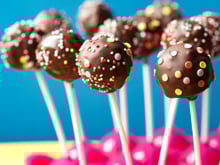 Cake pops façon fondant au chocolat