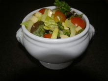 Salade courgette fromage