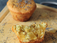 Cake à l'ananas confit et au pavot