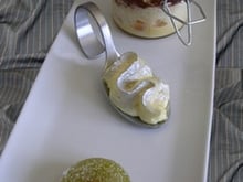 Trilogie de desserts aux poivrons