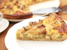 5 tartes à la rhubarbe trop belles