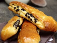 Brioches Suisse à la crème pâtissière et aux pépites de chocolat