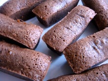 Financier au chocolat