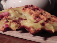 Gaufres pommes de terre raclette