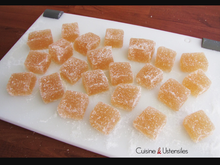 Pates de fruits aux poires William