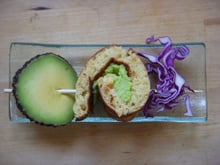 Blini roll' au pesto de févettes