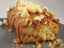 Cake au pop corn et caramel