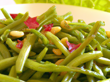 Haricots de Soissons en salade