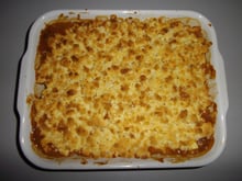 Crumble pommes et noix au caramel au beuure salé