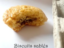 Biscuits sablés fourrés au Nutella