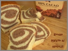 Brioche marbrée et moelleuse