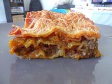 Lasagne potimarron viande hachée