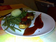 Bouchées de poulet frites