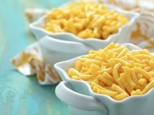 Gratin de pâtes au poulet et champignons