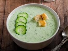 Gaspacho de concombre express