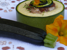 Flan de courgettes classique