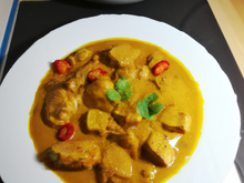 Poulet au curry maison