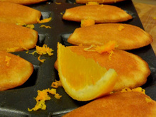 Madeleines à l'orange