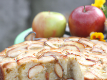 Cake rapide pommes-châtaigne