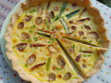 Quiche aux poireaux au Companion