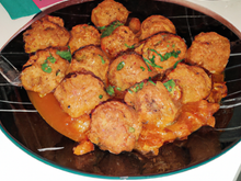 Sphères de viande au cœur tendre et épicé