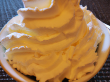 Chantilly vanillée au mascarpone