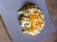 Œufs brouillés à la truffe