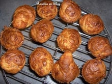 Muffins au jambon de Parme, parmesan et herbes de Provence