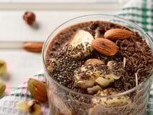 Pudding de chia banane & cacao