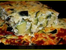 Flan de courgettes et camembert