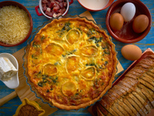 Simple, rapide à faire, équilibrée, cette diététicienne partage sa recette de quiche jambon brocoli chèvre