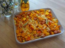 Méli-mélo de légumes en gratin