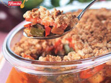 Crumble de légumes du soleil