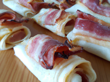 Feuilletés fromages lardons