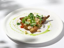 J'ai cuisiné cette aubergine avec cette recette et mes invités ont cru que j'étais devenu chef