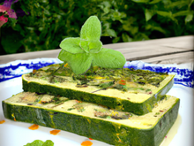 Terrine de courgettes à la menthe