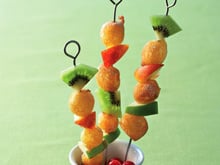 Pets de nonne en brochettes